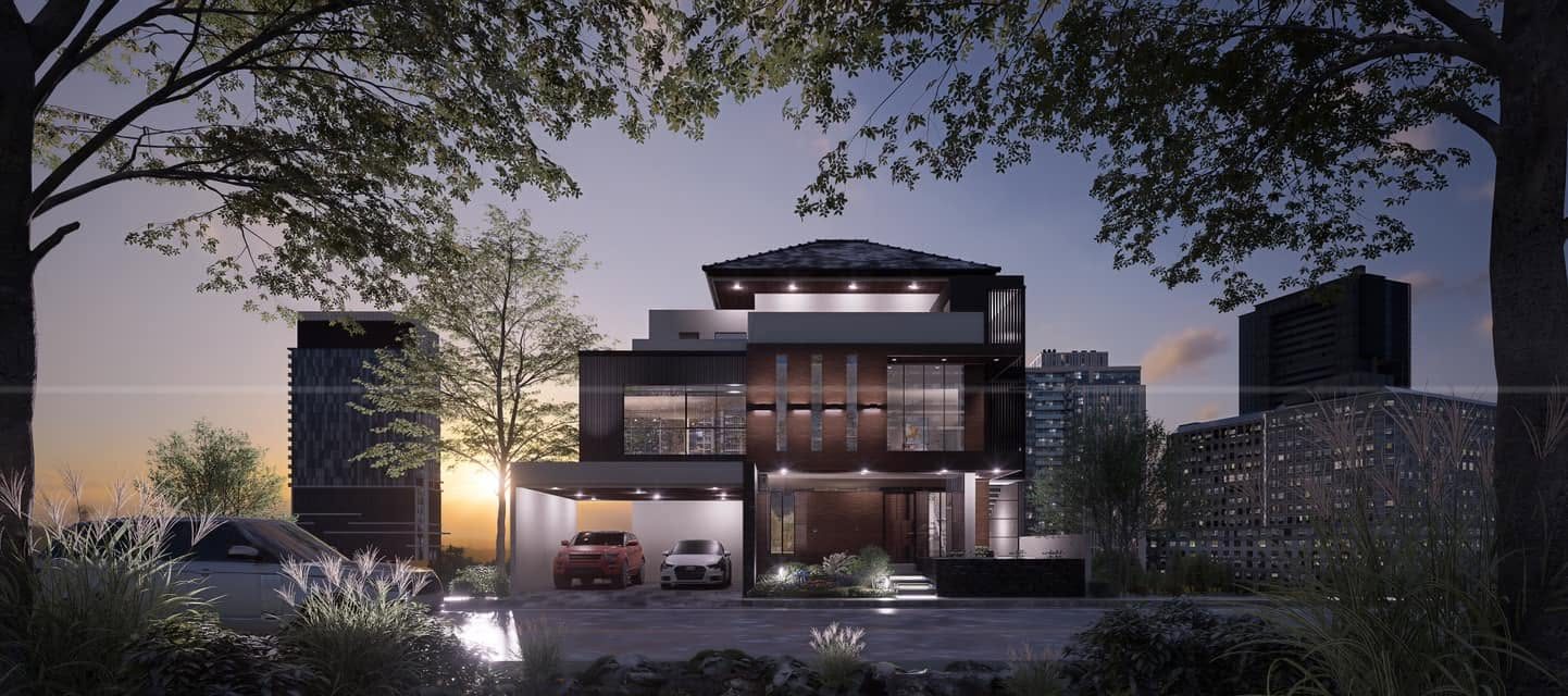 Exteriors architectural render 1