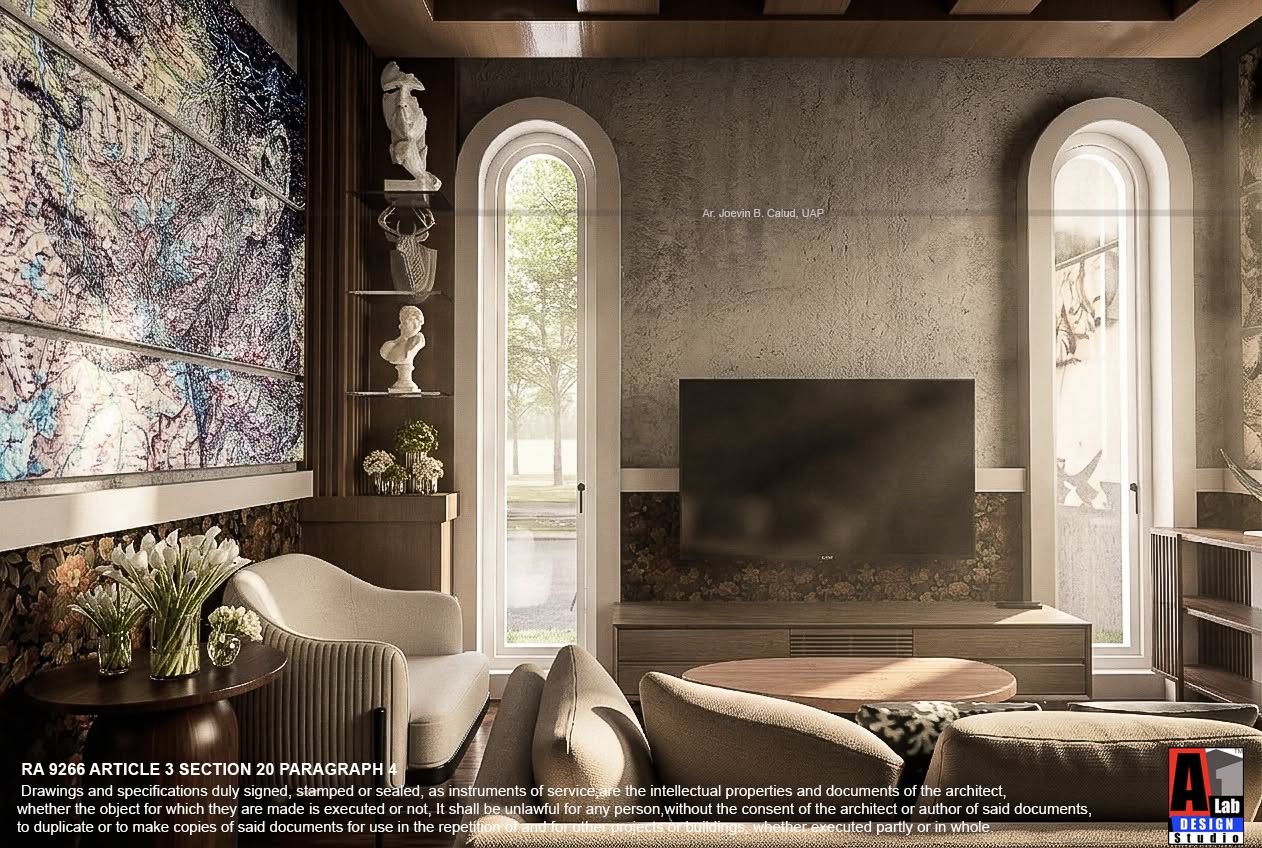 Interiors architectural render 1