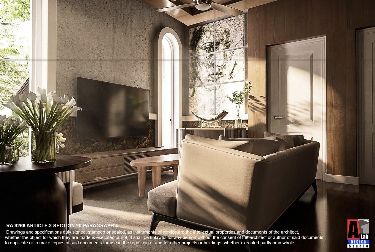 Interiors architectural render 3