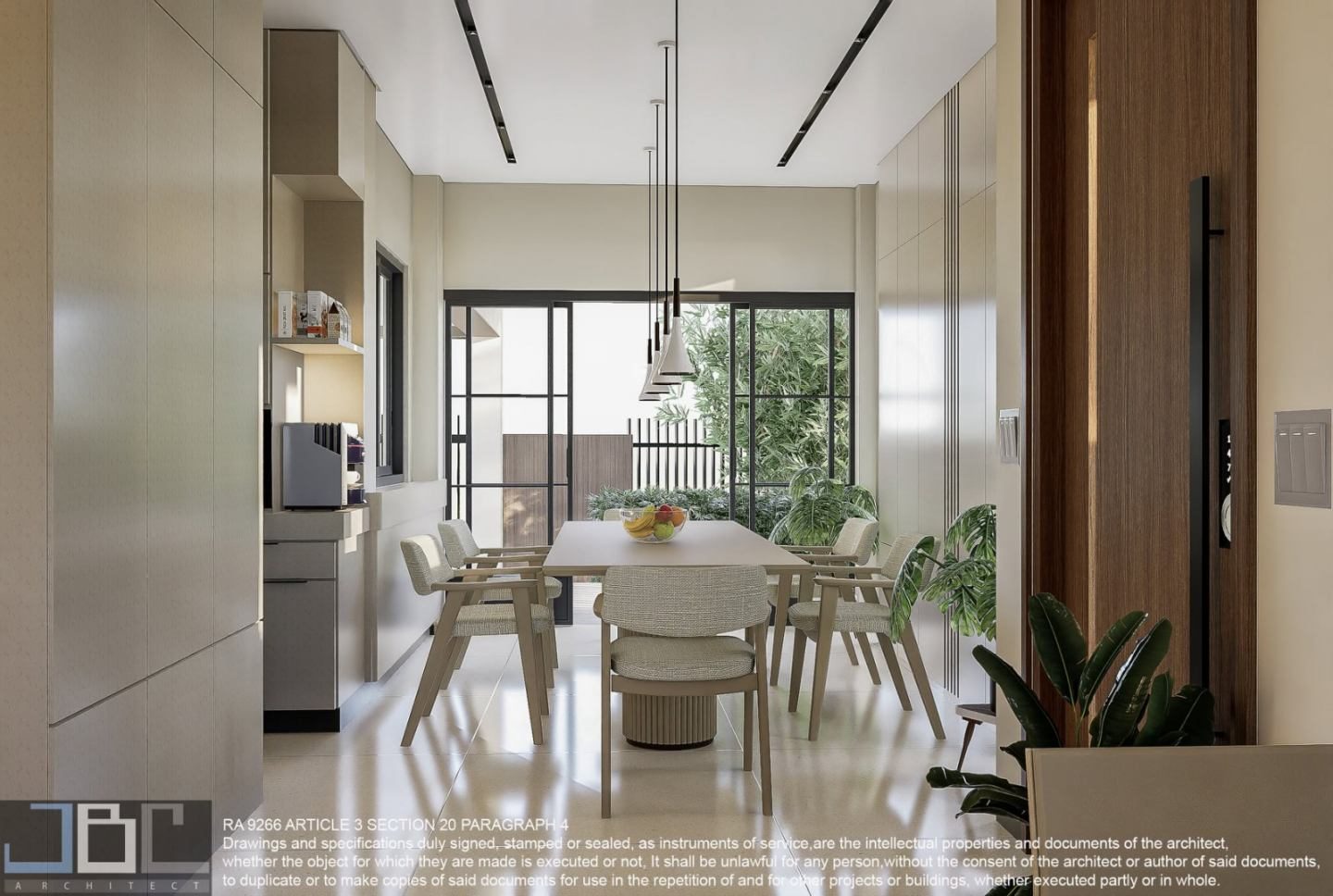 Interiors architectural render 7