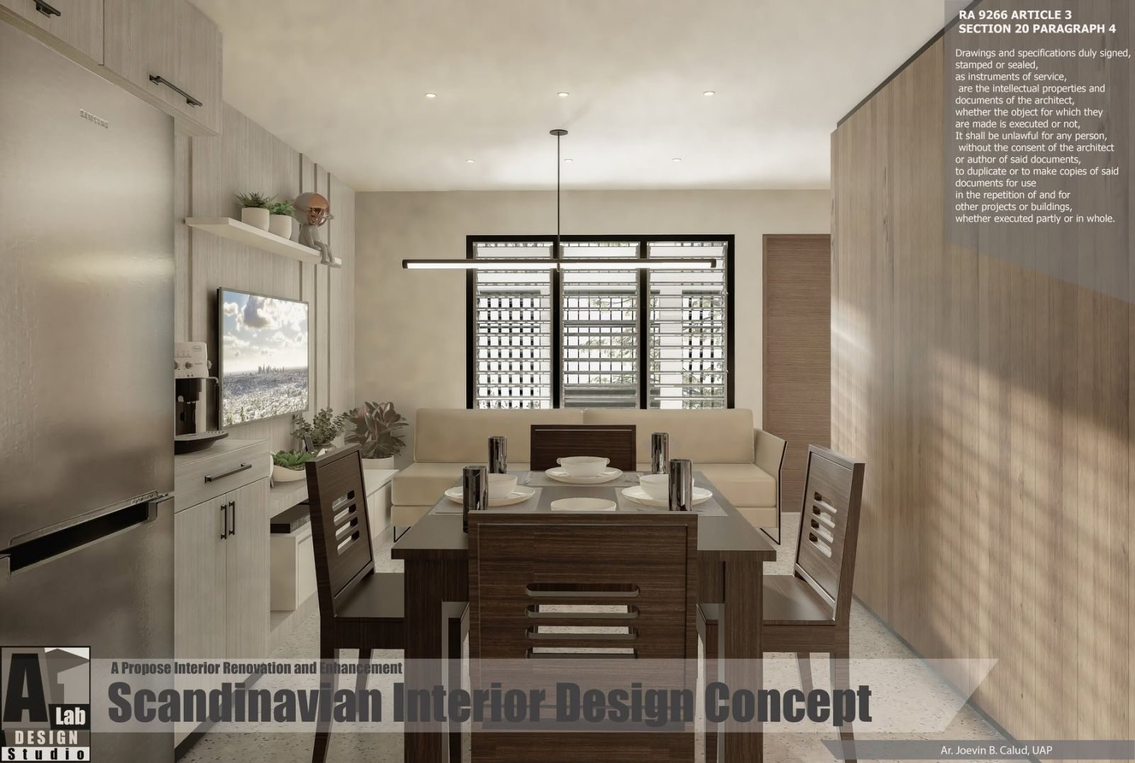 Interiors architectural render 8